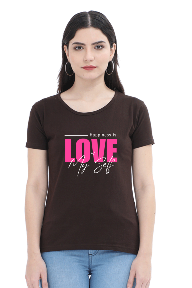 Female Classic Crew DTG Printed T-Shirt
