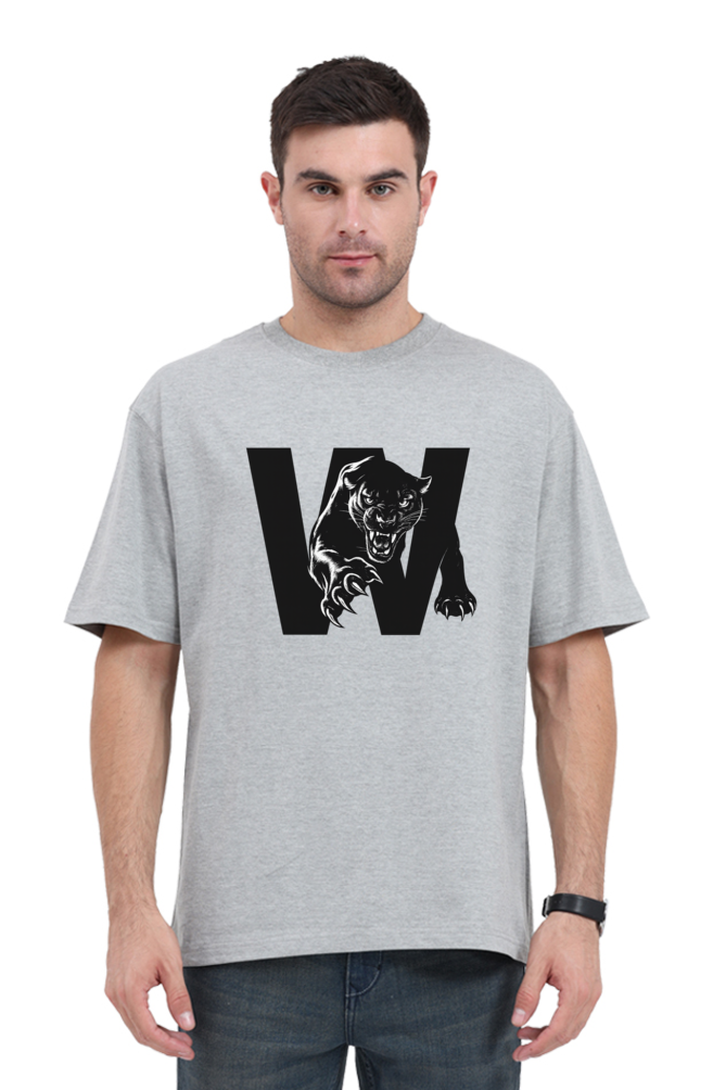 PANTHER W Unisex Oversized Standard T-Shirt - Image 4