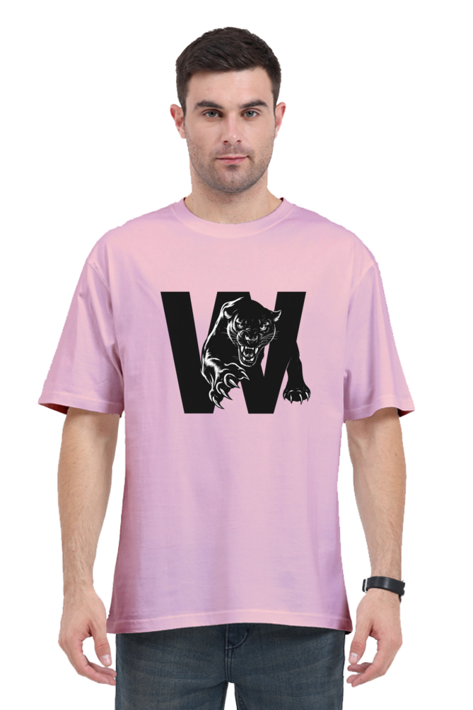 PANTHER W Unisex Oversized Standard T-Shirt - Image 3