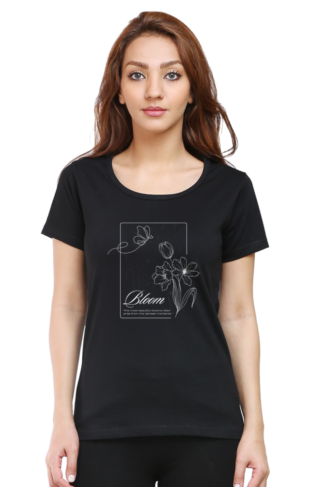 Female Classic Crew DTG Printed T-Shirt - Image 4