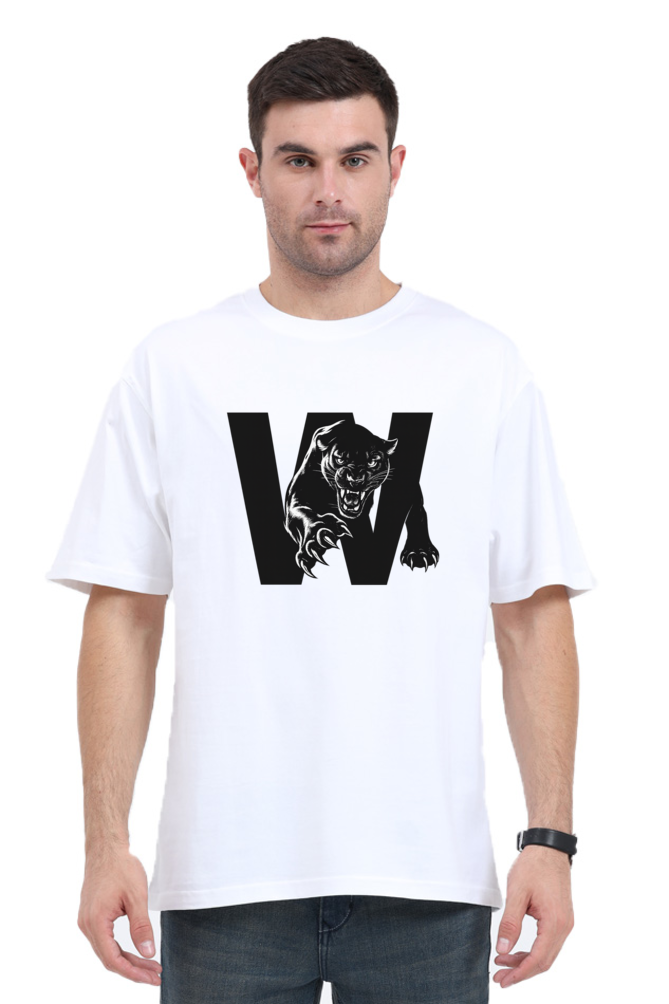 PANTHER W Unisex Oversized Standard T-Shirt - Image 5