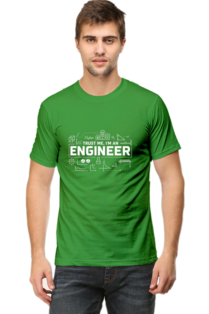 Classic Crew DTG Printed T-Shirt Trust me i am an engineer - Image 7