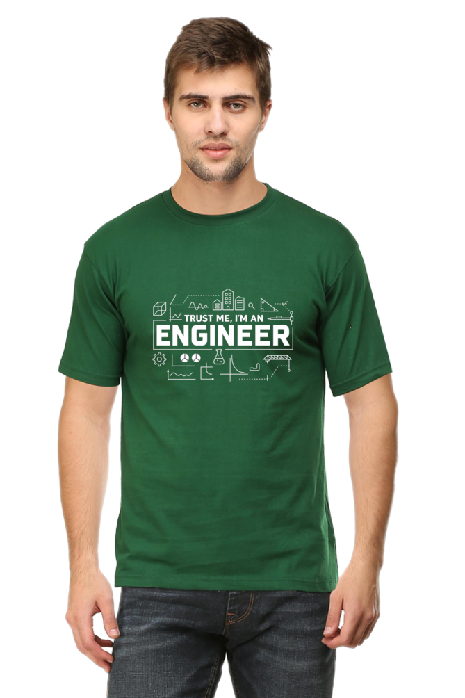 Classic Crew DTG Printed T-Shirt Trust me i am an engineer - Image 12