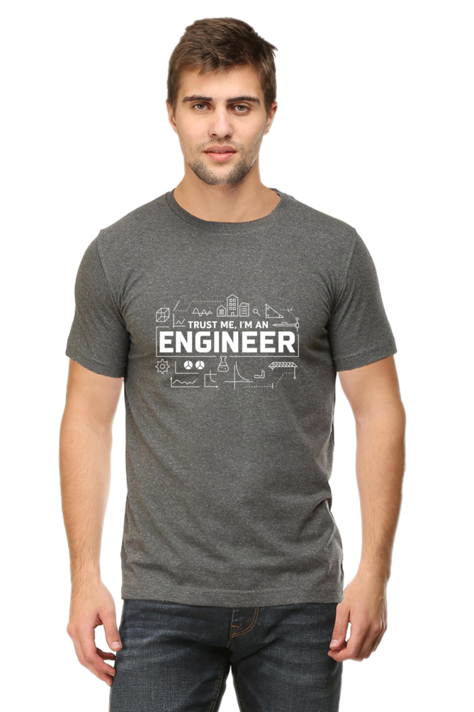 Classic Crew DTG Printed T-Shirt Trust me i am an engineer - Image 13